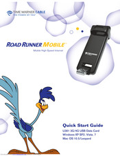 Time Warner Cable Road Runner Mobile Quick Start Manual