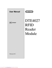 BIO RAD DTE4027 User Manual
