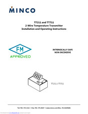 Minco TT711 Installation And Operating Instructions Manual