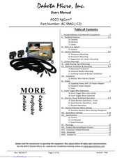 Dakota Micro AC-C1 User Manual