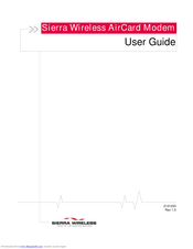 Sierra Wireless AirCard User Manual