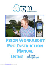 TGM PSION WORKABOUT PRO Instruction Manual