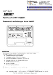 Extech Instruments 380801 User Manual