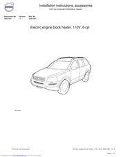 Volvo 30661683 Installation Instructions, Accessories