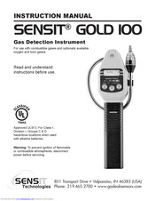 Sensit GOLD 100 Instruction Manual
