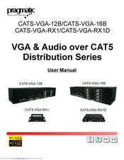 PRAGMATIC COMMUNICATIONS SYSTEMS CATS-VGA-RX1 User Manual