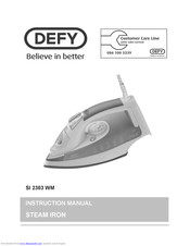 Defy SI 2303 WM Instruction Manual
