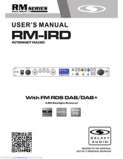 Galaxy Audio RM-IRD User Manual