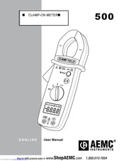 AEMC 500 User Manual