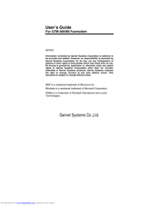 Garnet System GTM-56KM6 User Manual
