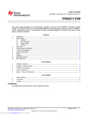 Texas Instruments TPS65217EVM User Manual