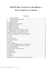 BlueExpert BES005 User Manual