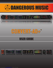 Dangerous Music CONVERT-AD Plus User Manual