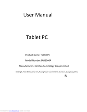 Kerchan SAD1560A User Manual