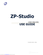 Zeroplus ZP-Studio User Manual