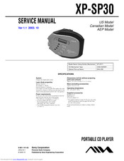 Aiwa XP-SP30 Service Manual