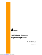 Argox PA-60 Programming Manual