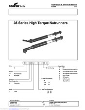 Cooper Tools 35 Series Operation & Service Manual