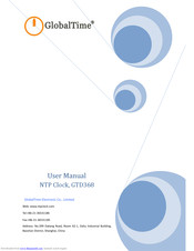 GlobalTime Electronic GTD368-6SW User Manual