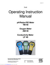 Sensortechnik Meinsberg TM 40 Operating Instructions Manual