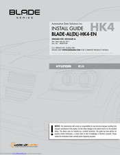 iDataLink BLADE-AL-HK4-EN Install Manual
