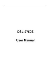 D-Link DSL-2750E User Manual