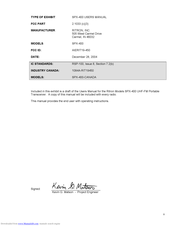 Ritron SPX-400 Owner's Manual