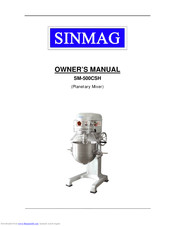 sinmag SM-500CSH Owner's Manual