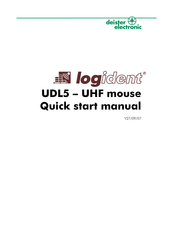 Deister Electronic UDL5 Quick Start Manual