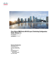 Cisco Nexus 9000 Series Configuration Manual