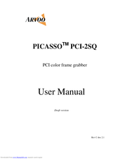 ARVOO PICASSO PCI-2SQ User Manual