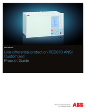 Abb RED670 Product Manual