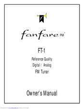 Fanfare FM FT-1 Owner's Manual