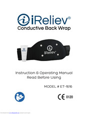 iReliev ET-1616 Instructions And Operating Manual