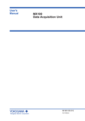 YOKOGAWA MX150 User Manual