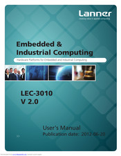 Lanner LEC-3010 User Manual