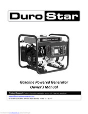 DuroStar DS1500 Owner's Manual