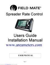 G-Tech FIELD MATE User Manual And Installation Manual