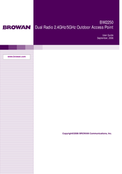BROWAN BW2250 User Manual
