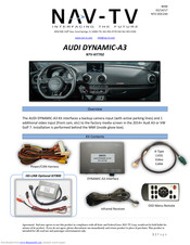 Nav Tv AUDI DYNAMIC-A3 Installation Manual