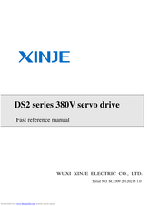 Xinje DS2-45P5-A Reference Manual