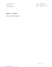 3e Technologies International 3e-527A3 User Manual