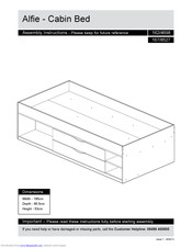 Argos Alfie Assembly Instructions Manual