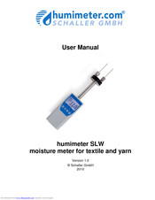humimeter SLW User Manual