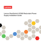 Lenovo RackSwitch G7000 Installation Manual