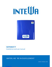 Intewa SEPAMAT F 20 Installation And User Manual