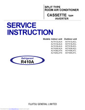 Fujitsu AO*A14LACL series Service Instruction