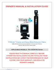 Titan TOx-5810XTR2-14-65 Owner's Manual And Installation Manual