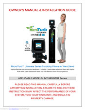 MicroTurb MT-5810XTR2-10-54 Owner's Manual & Installation Manual