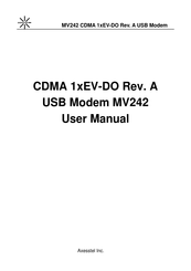 Axess-tel MV242 User Manual